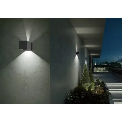 Eurofase Bloc Wall Sconce, Down Light, 10w, Black Finish