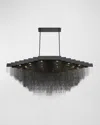 Eurofase Bloomfield 28-light Chandelier - 73" In Black