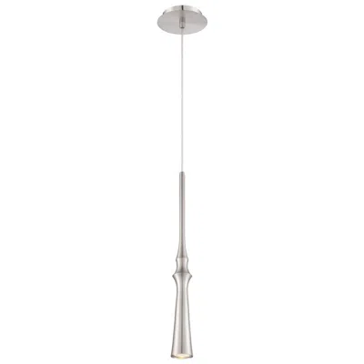 Eurofase Cani 18 In. X 2.25 In. Pendant In Satin Nickel