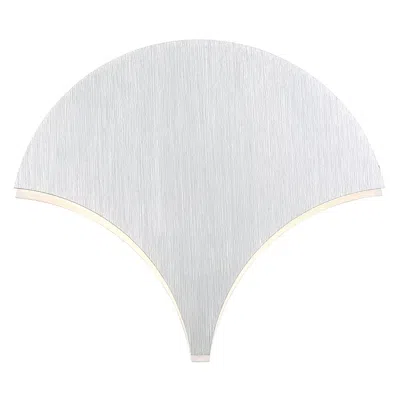 Eurofase Carlaw 10.50 In. X 12 In. Integrated Led Semi Flush In Silver