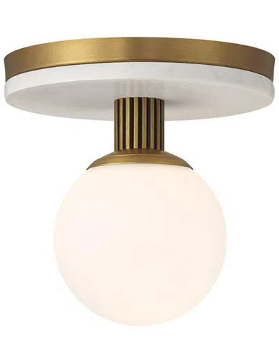 Eurofase Carnagie 8in Semi-flush Mount In Gold