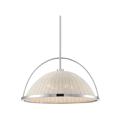 Eurofase Celeste 22" Wide Chrome Pendant Light