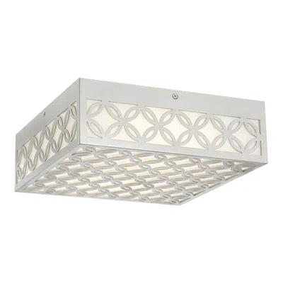 Eurofase Clover, Led Flushmount, Sil