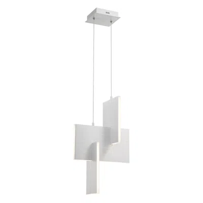 Eurofase Coburg 14" Wide Anodized Silver Led Pendant Light