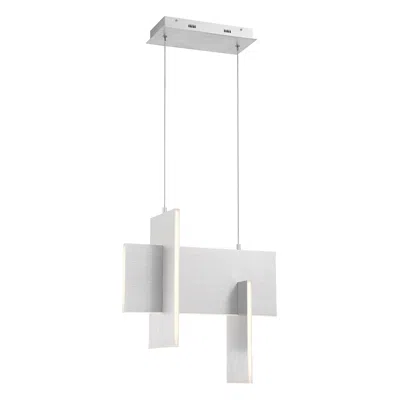 Eurofase Coburg 20 In. X 19.25 In. Pendant In Aluminum Oxide