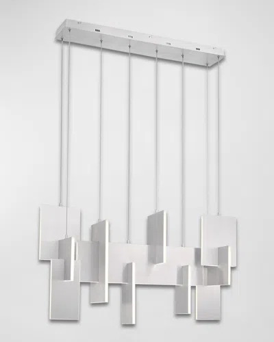 Eurofase Coburg 42" Chandelier In Aluminum Oxide