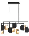Eurofase Cornice 10-light 45in Chandelier In Black