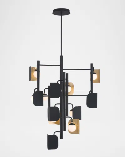 Eurofase Cornice 42" 12-light Led Chandelier