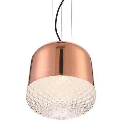 Eurofase Corson 10" Wide Rose Gold Mini Pendant