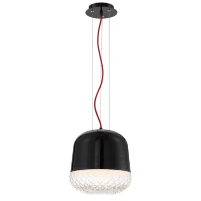 Eurofase Corson 11.75 In. X 10 In. Pendant In Black