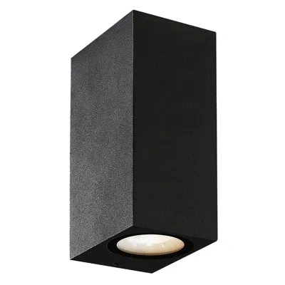 Eurofase Dale Outdoor Led Wall Light, 2-light, Black
