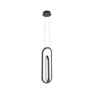 Eurofase Demark 6 3/4" Wide Polished Nickel Led Mini Pendant