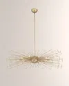 Eurofase Dendelio Chandelier, 42" In Gold