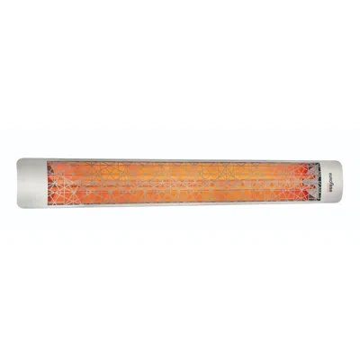 Eurofase Dual Element 61 Inch 6000 Watt Electric 277v Patio Heater In Stainless Steel