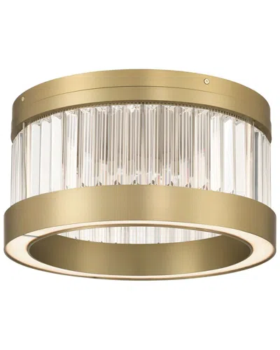 Eurofase Empra 16in Flush Mount In Brown