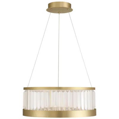 Eurofase Empra 24" Integrated Led Pendant In Gold