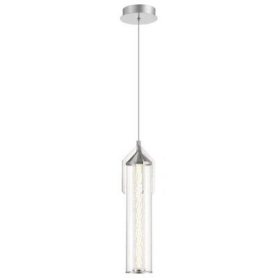 Eurofase Espada 1 Light Pendant In Polished Nickel