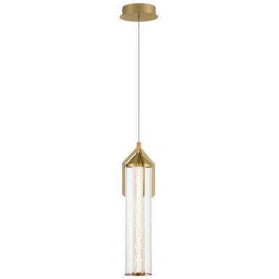 Eurofase Espada 5 1/4" Wide Gold Led Mini Pendant