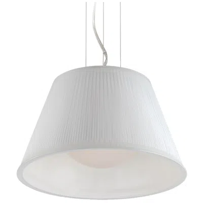 Eurofase Eurofae Ribo 8.50 In. X 13.25 In. Pendant In Chrome/white