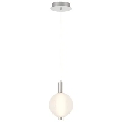 Eurofase Eurorfase Palmas 10" Led Pendant  Nickel