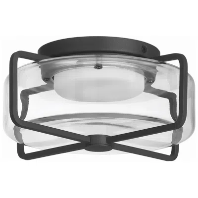 Eurofase Florin 10" Integrated Led Outdoor Surface Mount Light, Black