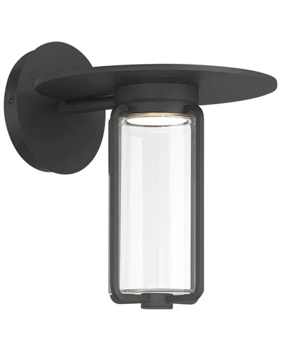 Eurofase Florin 10in Outdoor Wall Sconce In Black