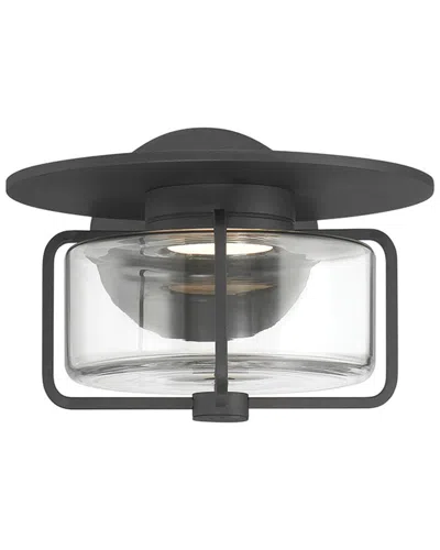 Eurofase Florin 7in Outdoor Wall Sconce In Black