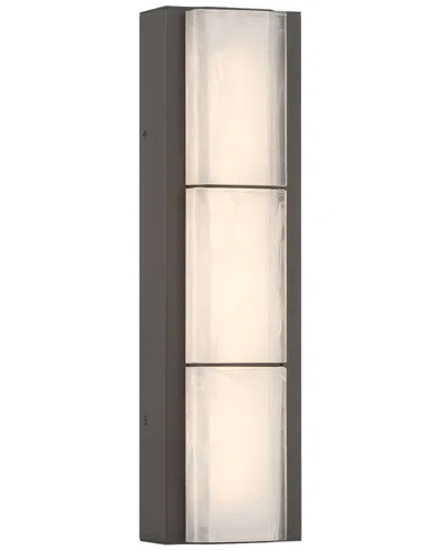 Eurofase Gibraltar 18in Outdoor Wall Sconce In Brown
