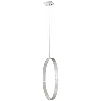 Eurofase Glade 22.25 In. X 1.75 In. Pendant In Chrome