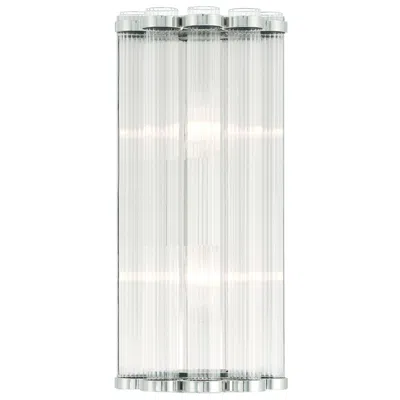 Eurofase Glasbury 14" Sconce  Nickel