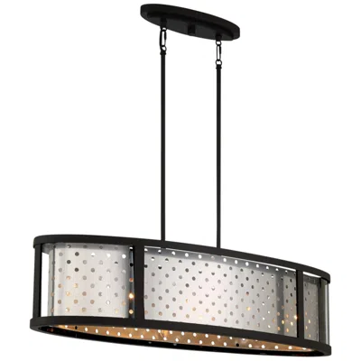 Eurofase Grado 38" Wide Chrome Pendant Light