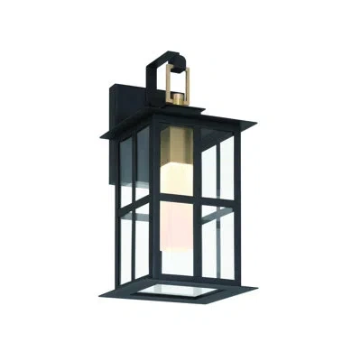 Eurofase Greyson Led In Brass And Black In Brass;powder Coated Finish
