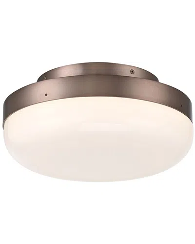 Eurofase Harwel 12in Flush Mount In Brown