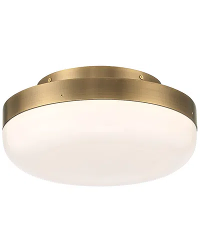 Eurofase Harwel 12in Flush Mount In Brown