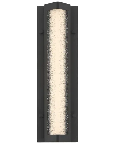 Eurofase Hy50 16in Outdoor Wall Sconce In Black