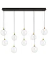 Eurofase Iissa 10-light 47in Chandelier