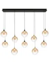 Eurofase Iissa 10-light 47in Chandelier