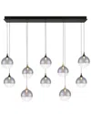 Eurofase Iissa 10-light 47in Chandelier