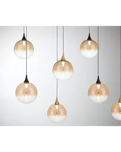 Eurofase Iissa 14-light 72in Chandelier In Neutral