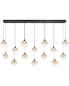 Eurofase Iissa 14-light 72in Chandelier