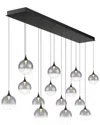 Eurofase Iissa 10-light 47in Chandelier In Multi