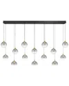 Eurofase Iissa 14-light 72in Chandelier