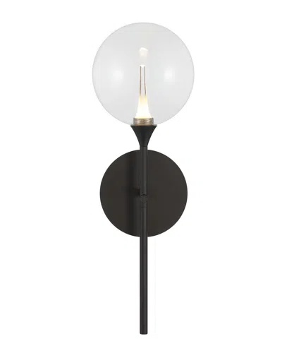 Eurofase Iissa 19in Wall Sconce In Black