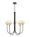 Eurofase Iissa 5-light 34in Chandelier