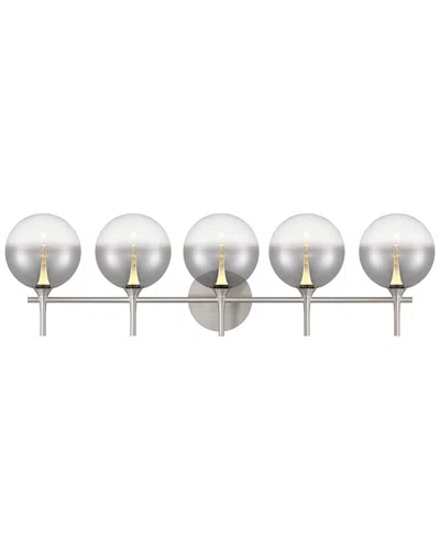 Eurofase Iissa 5-light Vanity In Silver
