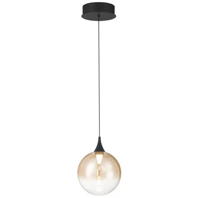 Eurofase Iissa 6in Mini Pendant In Black