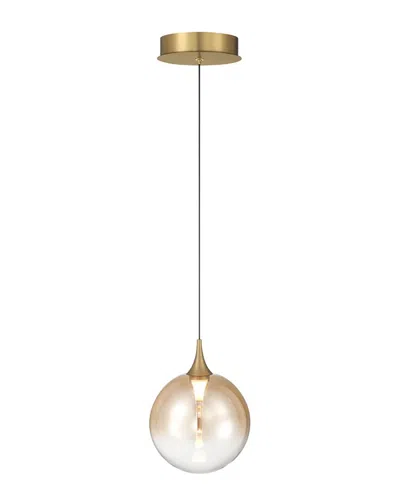 Eurofase Iissa 6in Mini Pendant In Gold