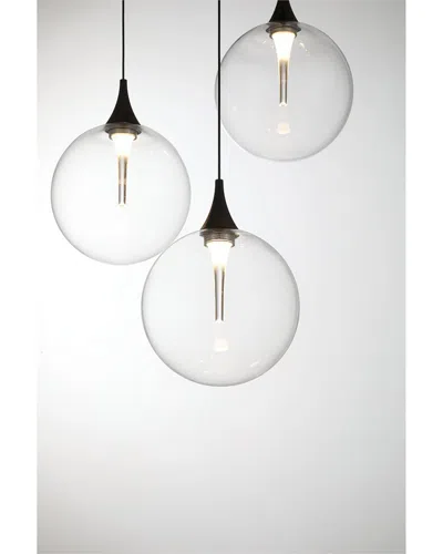 Eurofase Iissa 7-light 21in Chandelier In Transparent