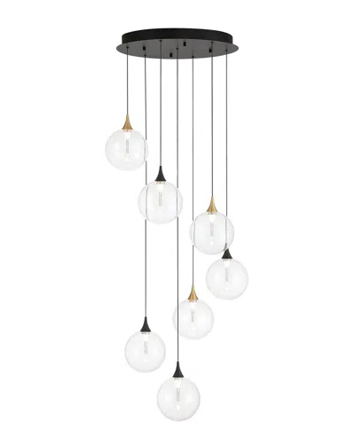 Eurofase Iissa 7-light 21in Chandelier In Multi