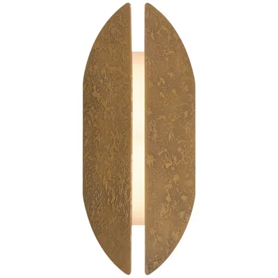 Eurofase Inntra 14 Inch Outdoor Led Wall Light, Brass